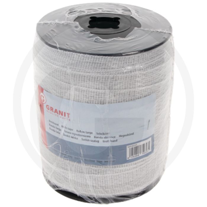 Schriklint 200m x 20mm - wit - 2,75 ohm/m