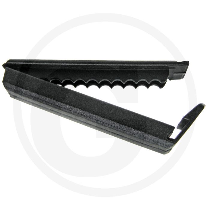 Riemverbinder van nylon, voor het verbinden van lint tot 60 mm, ook als begin- en eindsluiting te gebruiken - duurzaam.