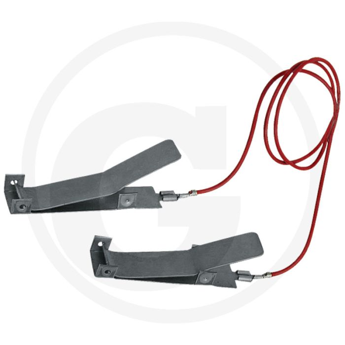 Verbindingskabel voor lint rvs, 60 cm, voor schriklint 10-40 mm - duurzaam rvs materiaal