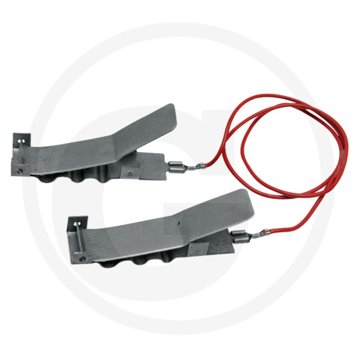 Verbindingskabel voor lint rvs, 60 cm, voor schriklint 5-8 mm - duurzaam rvs materiaal
