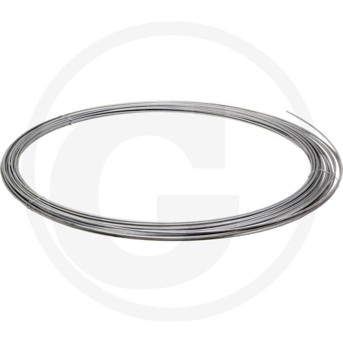 Gladde draad verzinkt, 3,8 mm in ringen van 5 kg van 55 meter - sterk en duurzaam