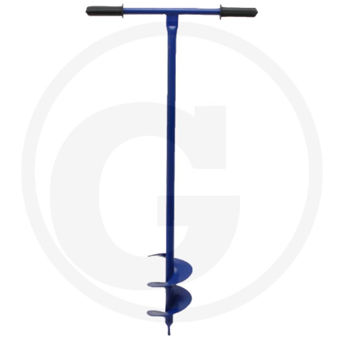 Grondboor met stang en oor, lengte 100 cm, Ø 15 cm