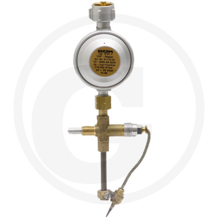 Lister gasbrander - met piezo ontsteking