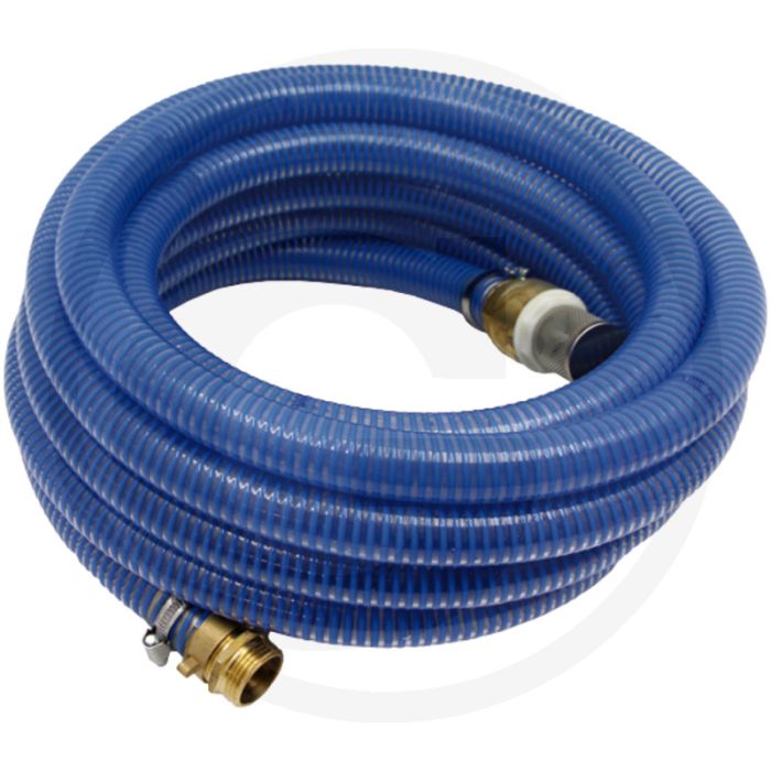 Suevia slangenset messing, 8 meter met zuigkorf en terugslagklep - passend voor alle suevia weidepompen - 8 meter.