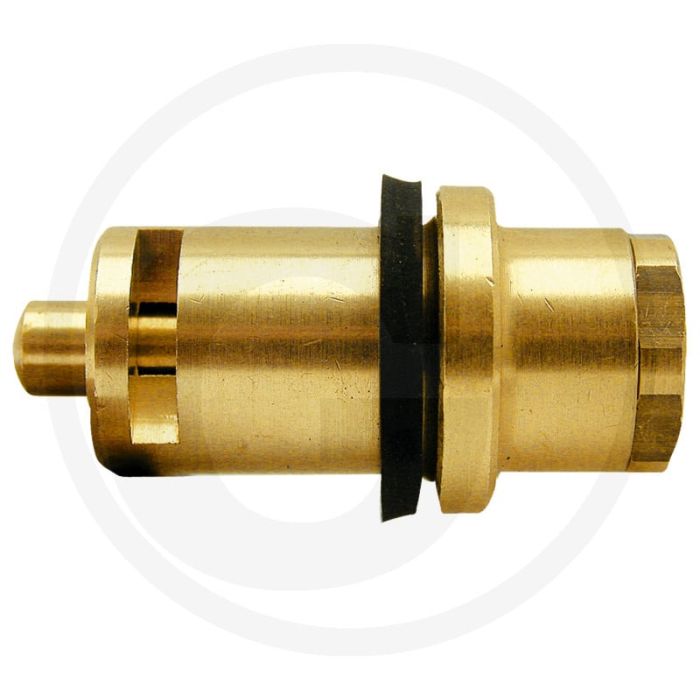 Ventiel - rvs 316, 1/2 inch, voor aanbouwdrinkbak