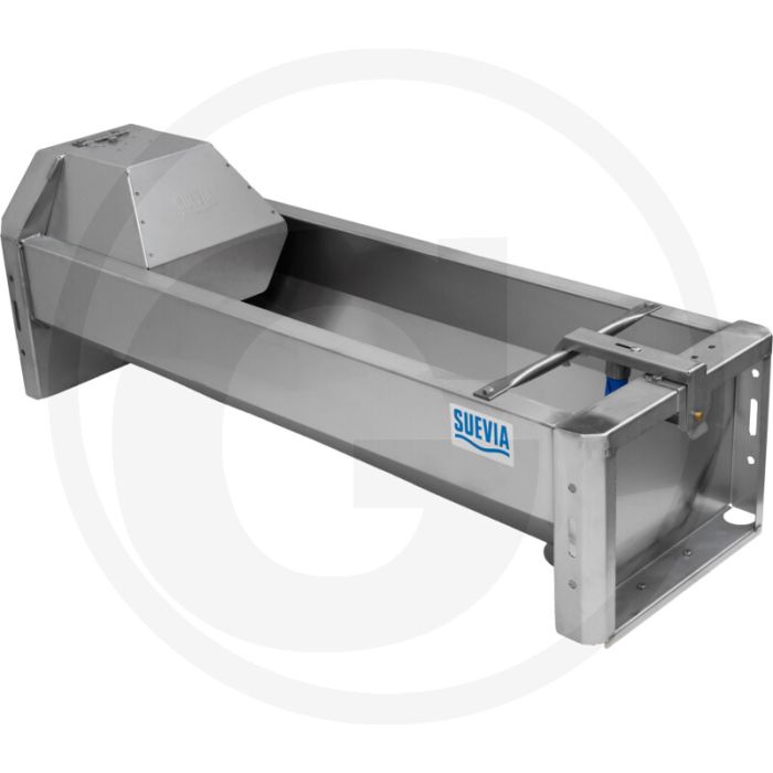 Suevia snelle afvoerbak met stophouder deluxe - 1400mm lengte