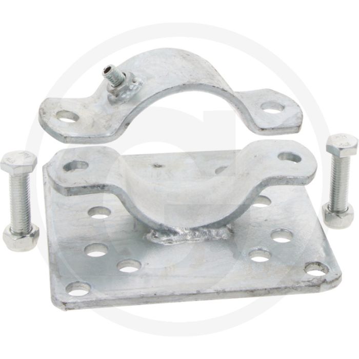 Suevia drinkbakhouder voor paalmontage Ø: 76 mm (2 1/2") passend voor model 10p, 12p, 19r, 20, 25r, 46, 115, 130, 340, 350, 1200 - duurzaam en veelzijdig
