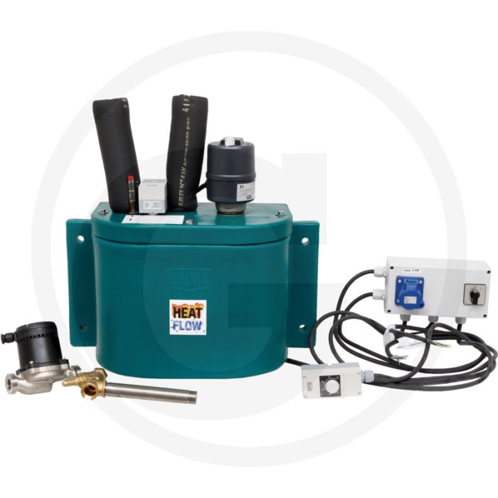Suevia verwarmingsapparaat "heatflow mini" 230v, 3.000w - vorstvrij houden van water in geïsoleerde ringleidingen tot 200m (3/4")