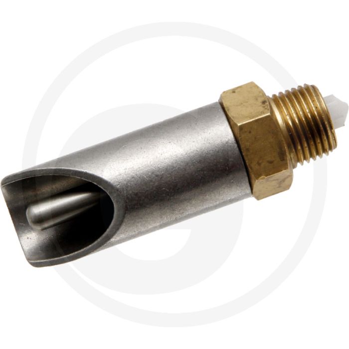 Suevia bijtnippel voor biggen, mondstuk van roestvrij staal (Ø: 27 mm) - draad: 1/2"