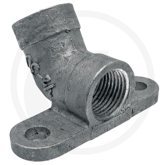 Nippelhouder 15° 1/2" aansluiting