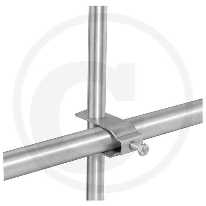 Rohrhalter verbindet 1/2" wasserrohr mit 3/4" bis 1" stahlrohr