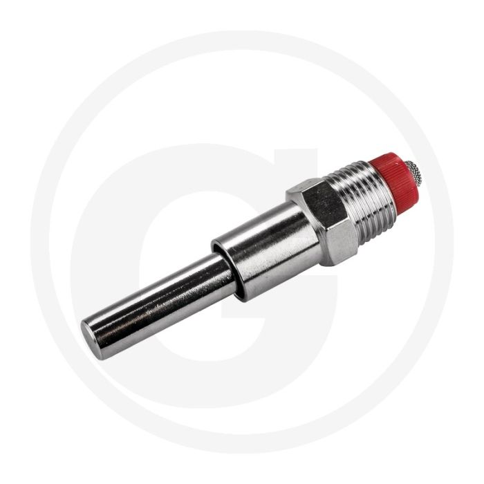 Nipple d'auge 1/2" pour mât et läufer 90 mm de long