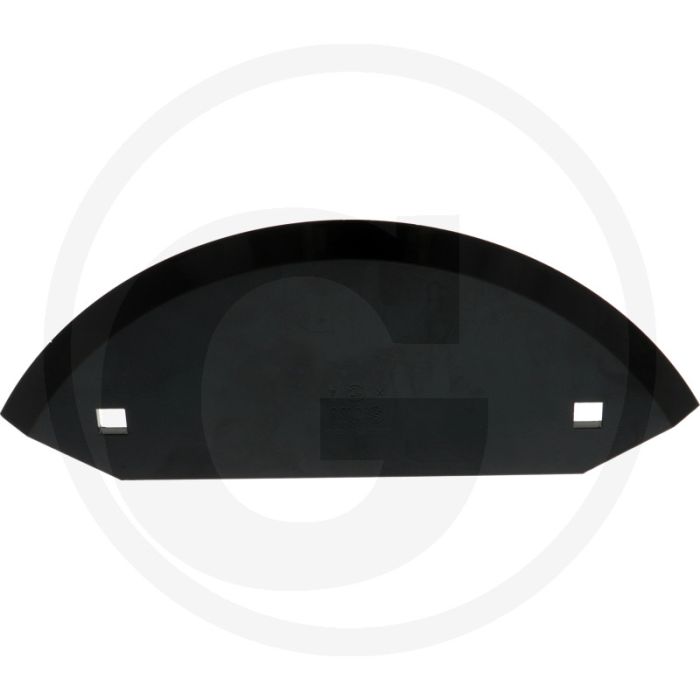Kouterschijf half rond 280 x 107 mm 6 mm dikte