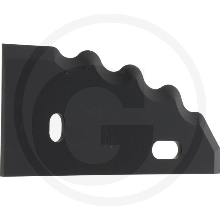 Mes links 5mm dikte - granit messen voor jeulin voermengwagens