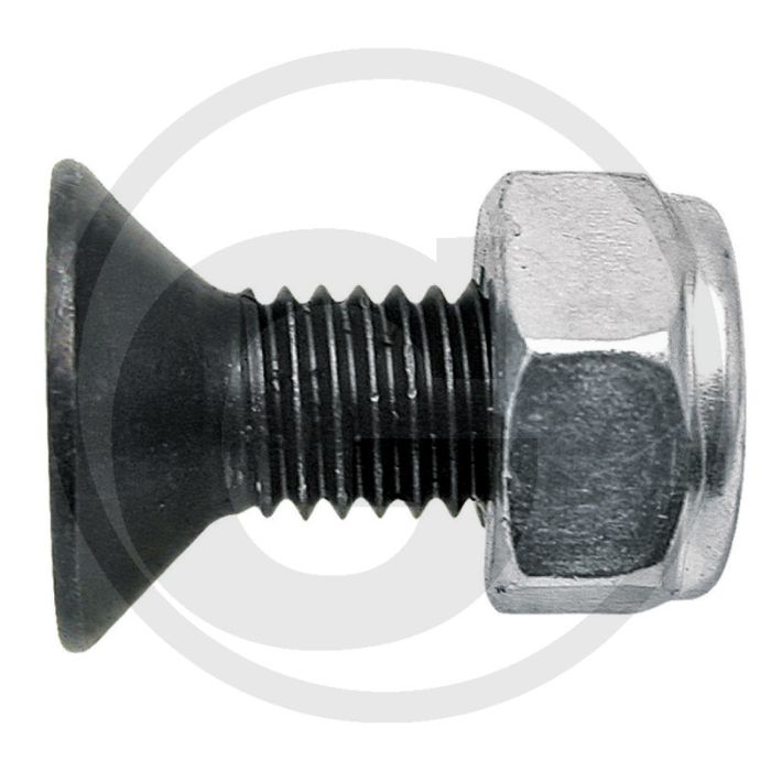 Boulons de plaque d'immatriculation m10 x 25 pour wagons d'alimentation Lengerich