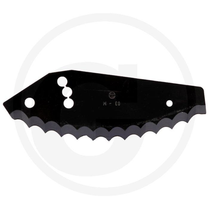 Couteau avec revêtement dur épaisseur 5mm