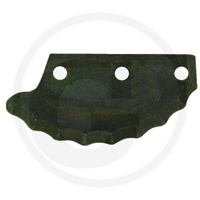 Mes links 6,5 mm dikte - granit voermengwagen onderdeel