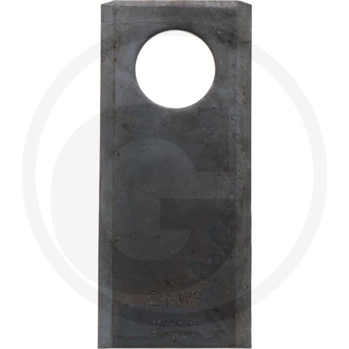 Hakselmes voor voermengwagens - afmetingen: 115 x 50 x 4 mm Ø: 26