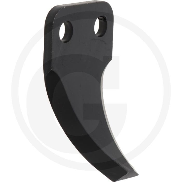 Mes gebogen 5mm dikte Mes gebogen 5mm dikte