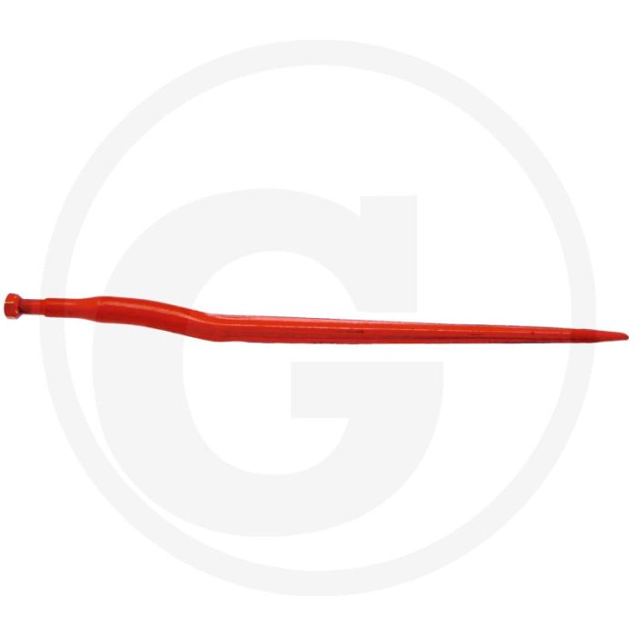 Shw tand met bus en conische moer - lengte 900mm, m22 x 1,5, ster profiel, k107 conus, 500 nm