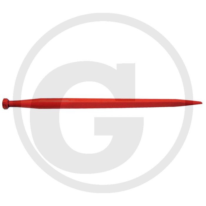 Shw tooth avec écrou conique - forme : droite, filet : m27 x 1.5, longueur : 840mm, profil : carré, cône : k131, valeur de serrage : 600 nm