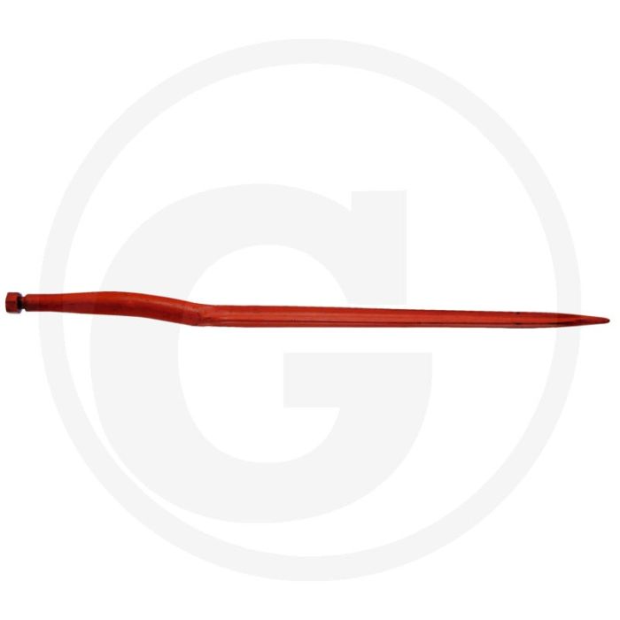 Shw tand met vlakke moer - gebogen, 60 mm