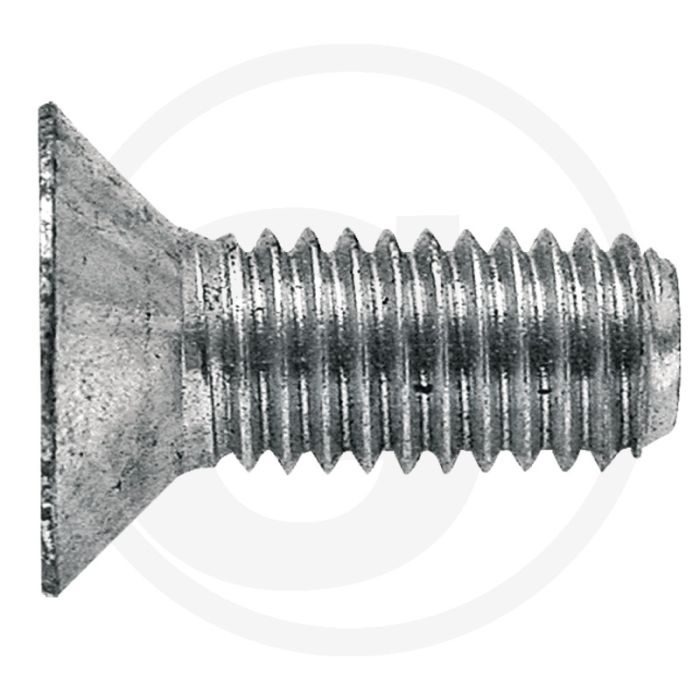 Boulon hexagonal pour plaque de pression - type : silosuperstar 170