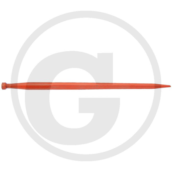 Shw tand met conische moer - vorm: rechte, draad: m28 x 1,5, lengte: 980mm, profiel: vierkant, conus: k013, aanhaalwaarde: 700 nm