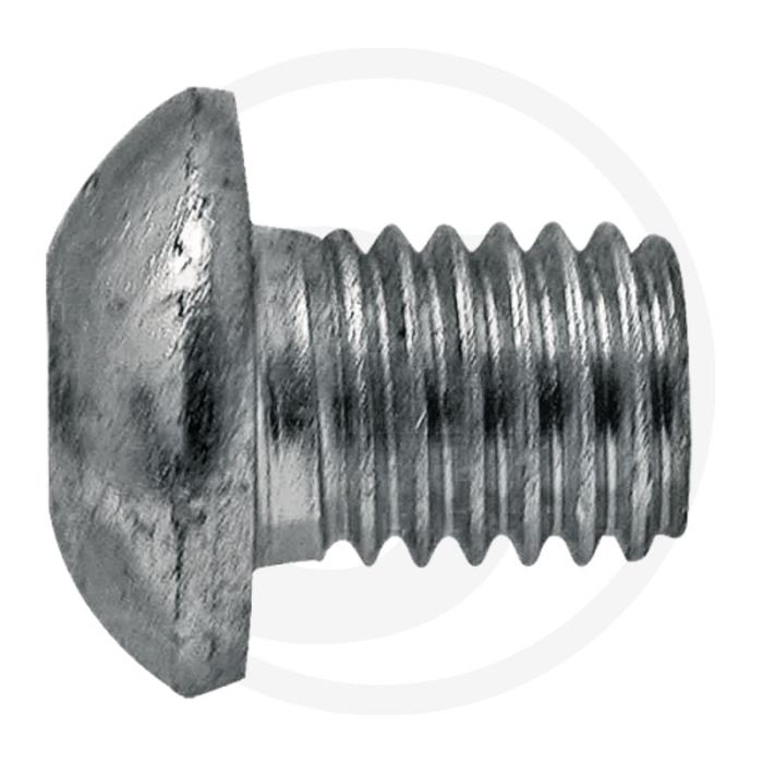 Boulon à six pans creux, 10 x 12 mm - type : uzs 115