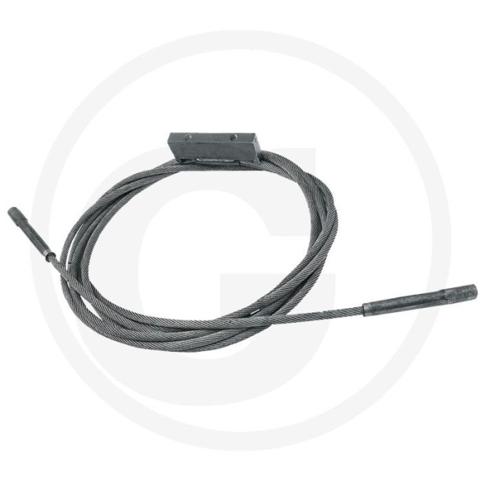 Staalkabel 6475 mm lang - type: uzs 145