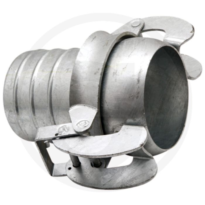 M-deel met slangtule Ø250mm / 10" - passend voor systeem bauer