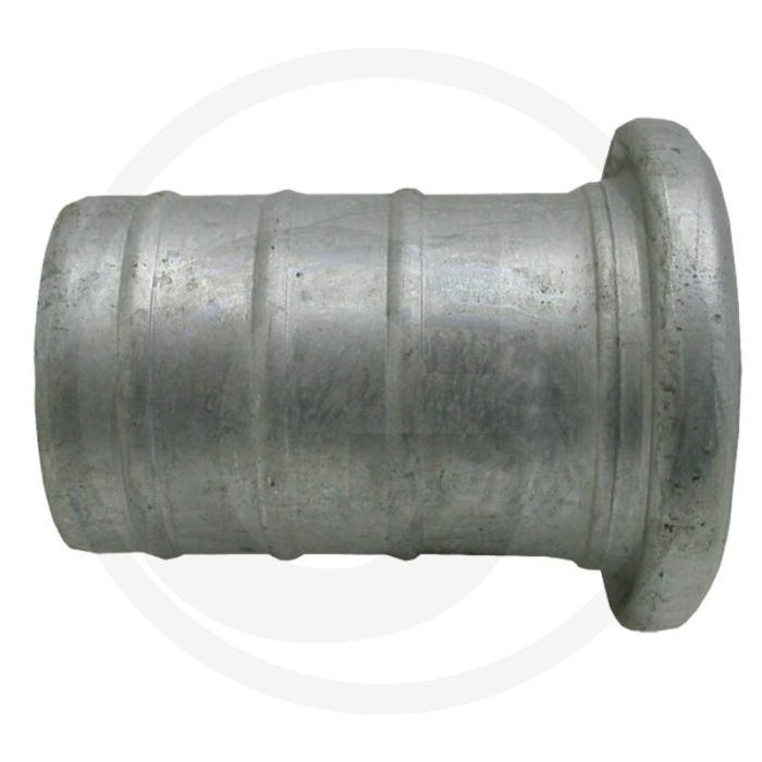 V-deel met slangtule, verzinkt - Ø 108 mm / 4"