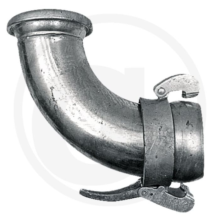 Bocht 90° Ø: 76mm / 2 1/2" - systeem bauer