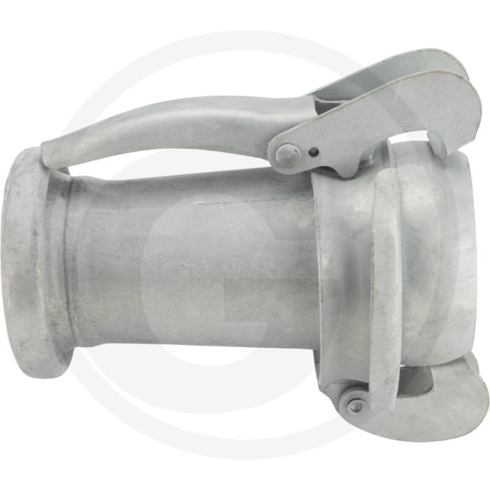Verloopstuk 76mm / 2 1/2" x 50mm / 2" voor systeem bauer