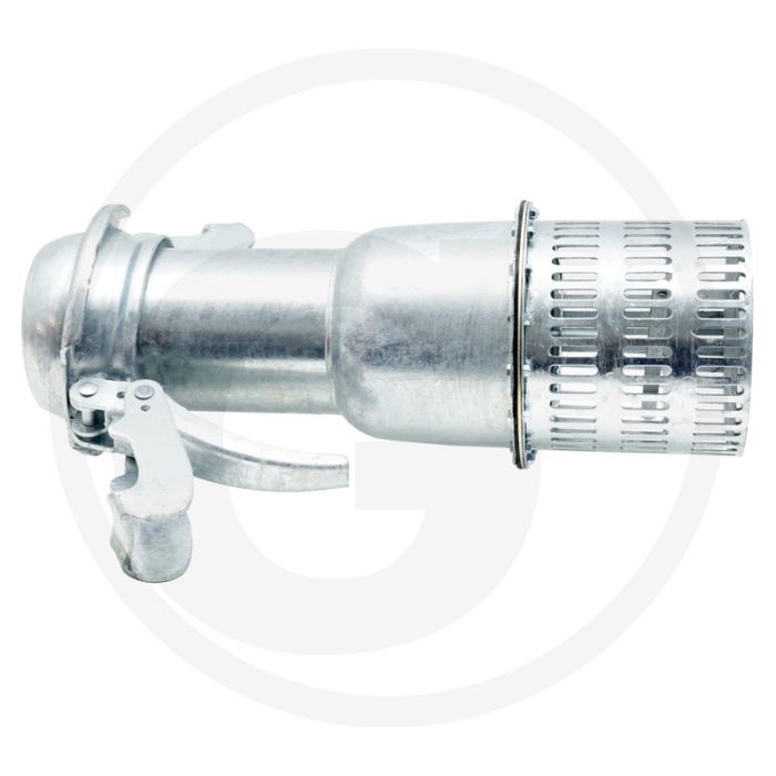 Zuigkorven met m-deel en voetklep - Ø 159mm / 6" - systeem bauer Zuigkorven met m-deel en voetklep - Ø 159mm / 6" - systeem bauer