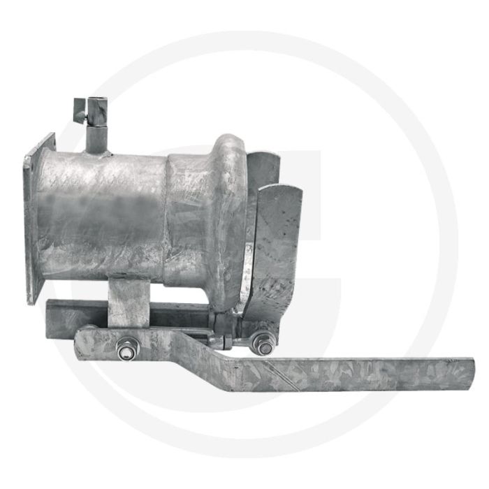 Raccord rapide 6” à bride 6” avec purge - modèle : pièce en M, galvanisé - Ø 159 / 6", longueur 245 mm