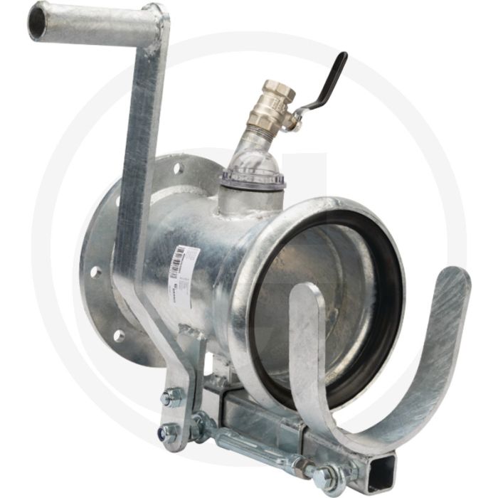 Snelkoppeling 6" links - oud model met ronde flens