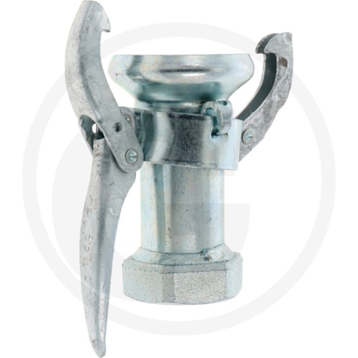 Pièce en M avec filetage intérieur de Ø 50 mm, compatible avec le système Perrot