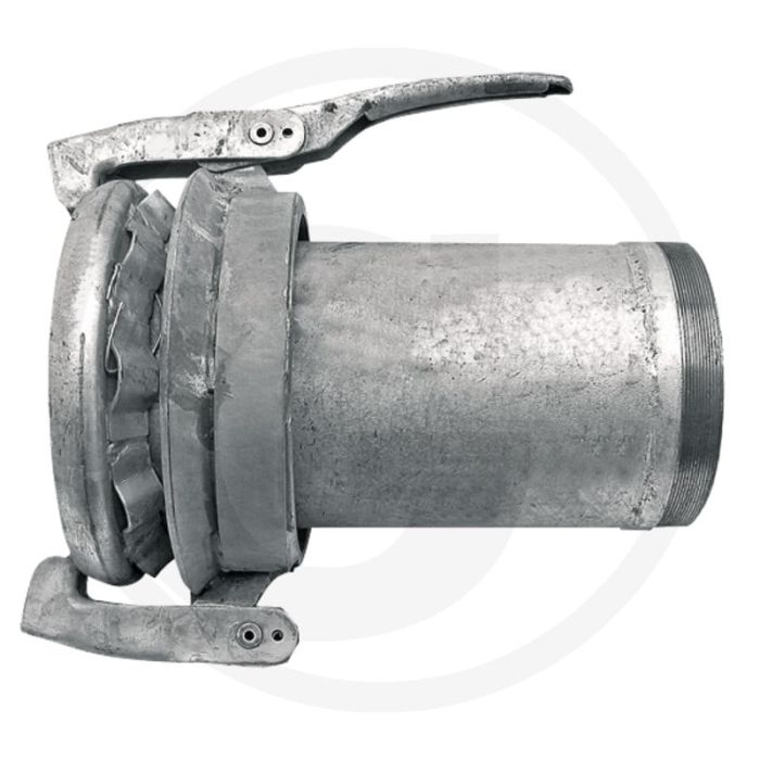 Pièce en M avec filetage extérieur Ø 70 mm - compatible avec le système Perrot