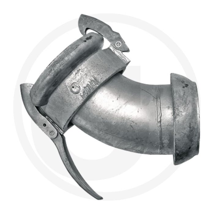 Bocht 45° Ø 89 mm / 3" - passend voor systeem perrot