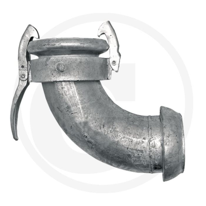 Bocht 90° Ø 133mm / 5" - passend voor systeem perrot