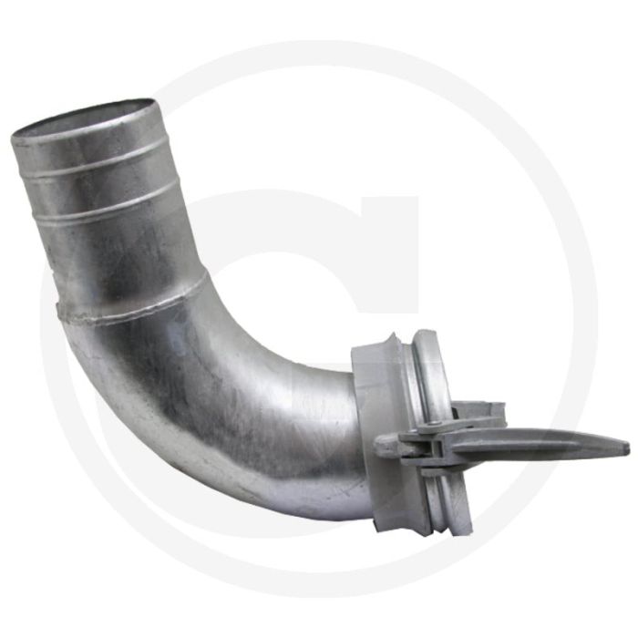 Bocht 90° Ø 216mm / 8" met slangtule-Ø 200mm