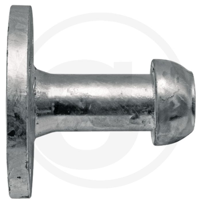 Pièce en V Ø 50 mm, entraxe des trous Ø 125 mm, bride PN 10, longueur 150 mm - système Perrot Pièce en V Ø 50 mm, entraxe des trous Ø 125 mm, bride PN 10, longueur 150 mm - système Perrot