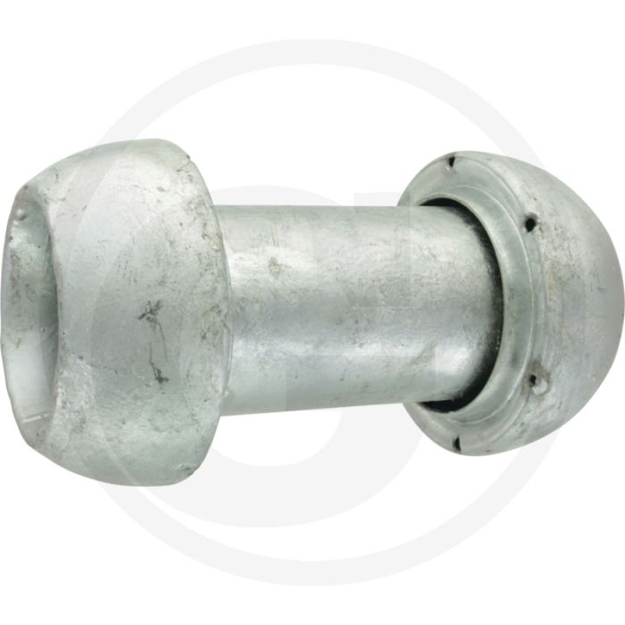 Raccord coudé à cardan Ø 70 mm / 2 1/2", longueur 180 mm, pour système Perrot