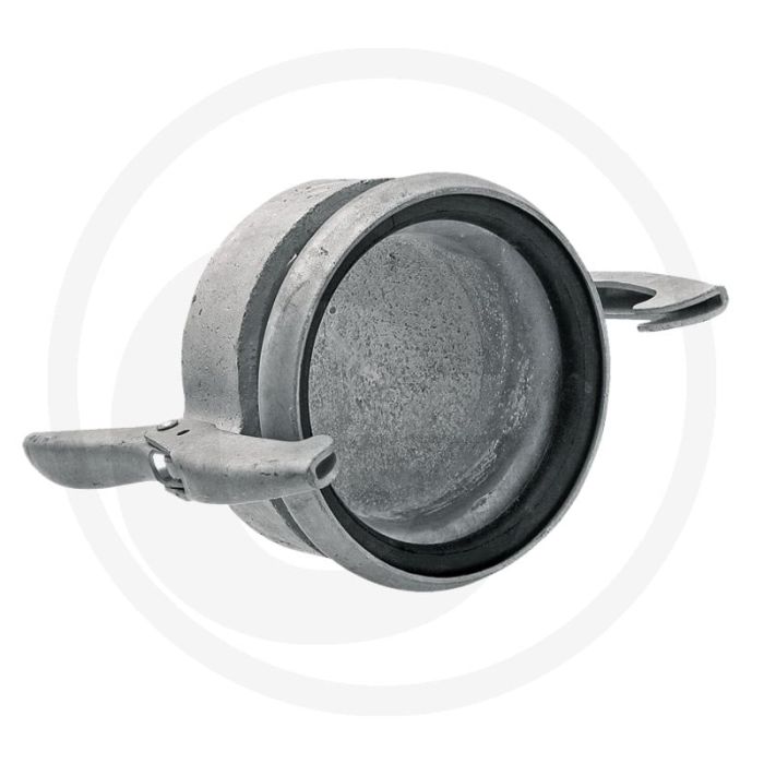 Butée d'extrémité de type M 4" pour système Perrot, acier/galvanisé à chaud