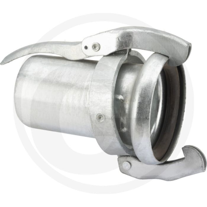 M-teil mit rohrstutzen 133 / 5" - passend voor system perrot, Ø: 133 mm