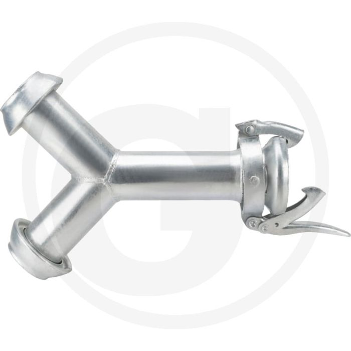 Y-stück 108 / 4" - 2 x v-teil und 1 x m-teil