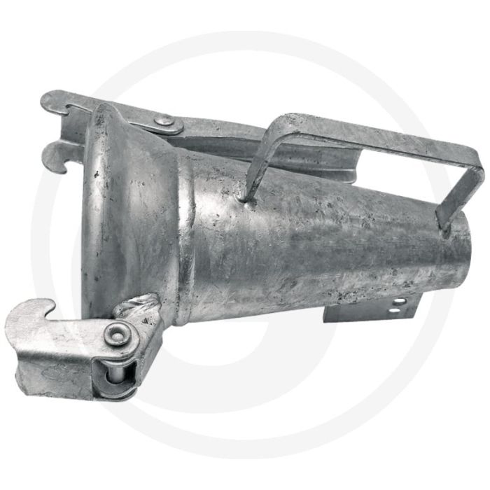 Stalen mondstuk - met m-deel, Ø 120mm/5"