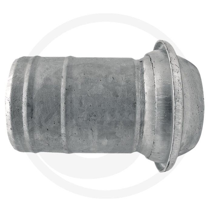 V-deel met slangtule Ø80mm/3" stahl/feuerverzinkt