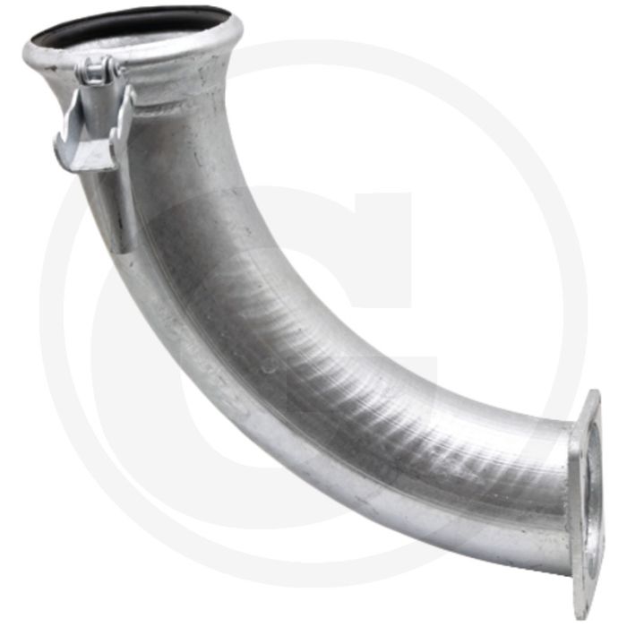 Bochtstuk Ø 100 mm / 4" italiaans systeem (berselli)